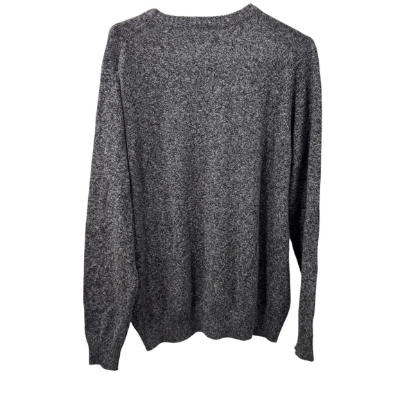 NWT Croft & Barrow Men's Charcoal Crewneck Sweater SIZE L - Picture 2 of 7